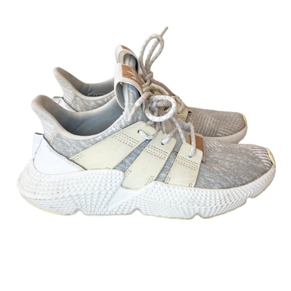 White Adidas Propheres